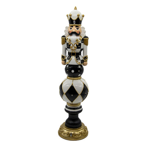 60cm Nutcracker Led Finial - Seasonal Decor