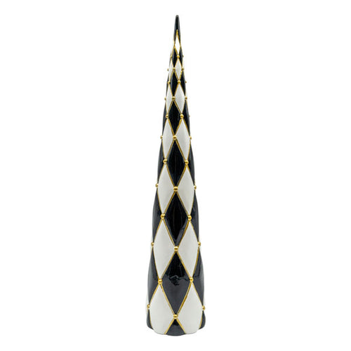 50cm Black White Tree - Seasonal Decor