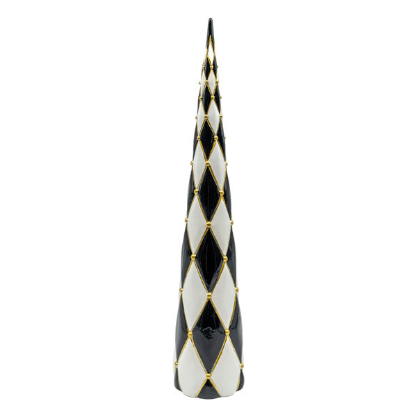 50cm Black White Tree - Seasonal Decor