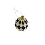 10cm Black White Ball - Seasonal Decor