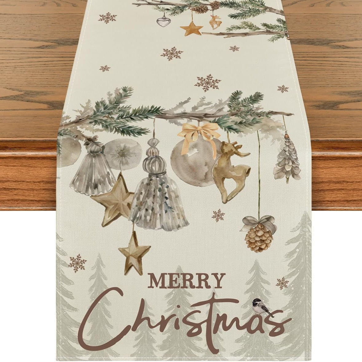 Champagne Splendour Table Runner - Seasonal Decor