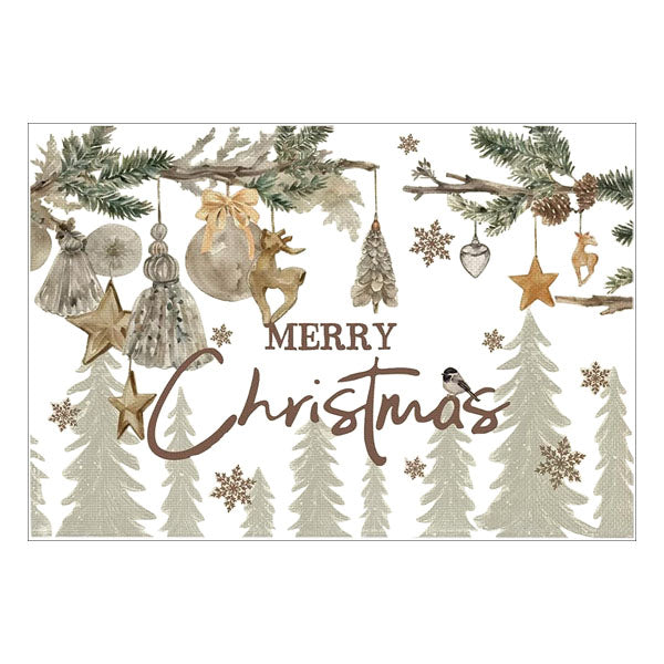 Champagne Splendour Placemat - Seasonal Decor