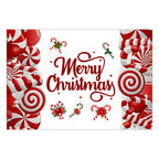Merry Christmas Cany Cane Place Mat - Seasonal Decor