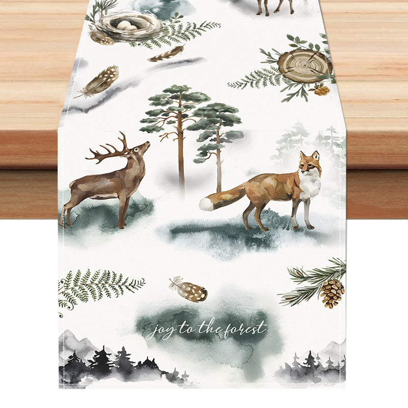Joy To The Forest Table Runner - Seasonal Decor