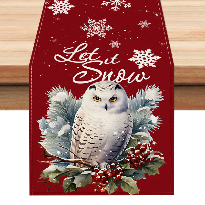 The Wise Old Owl Table Runner - Seasonal Decor
