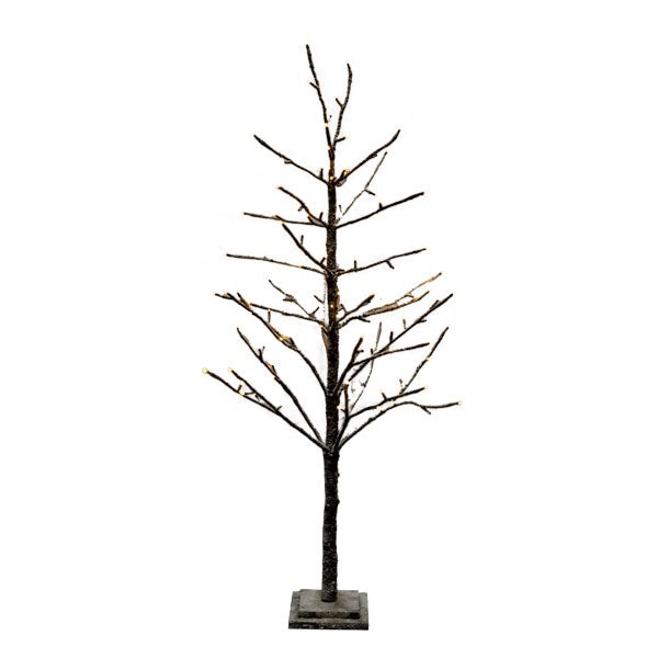 120cm Brown Led Tree - Seasonal Decor